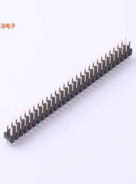 X6521WV-2x29H-C60D30|高镀金 抗氧化排针插件,P=2.54m