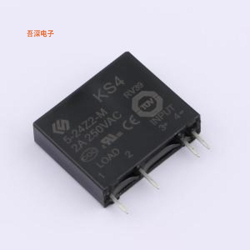 KS4/5/24Z2-M |原装SIP,24.2x6.7mm固态继电器(可控硅输出)