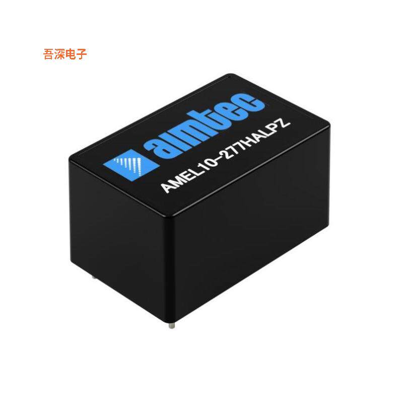 AMEL10-12S277HALPZ |封闭式85~305VAC 12VDC 0.83A 10W