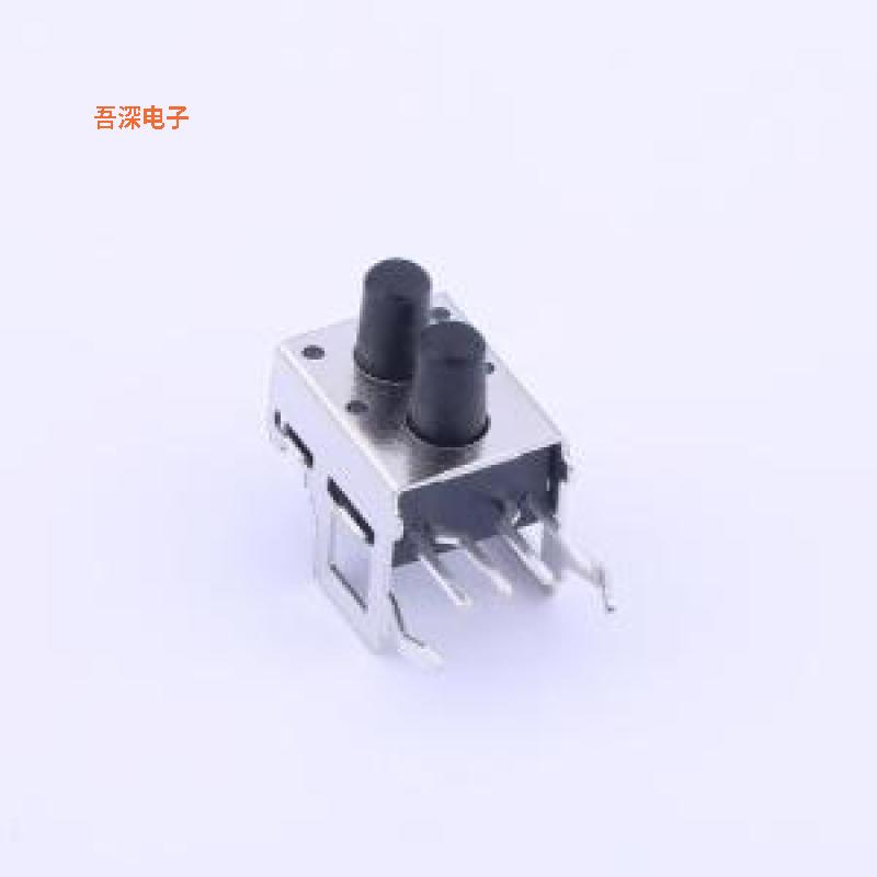 TC-TL54-C |轻触 6x8支架160gf双8.4H黑钮轻触插件