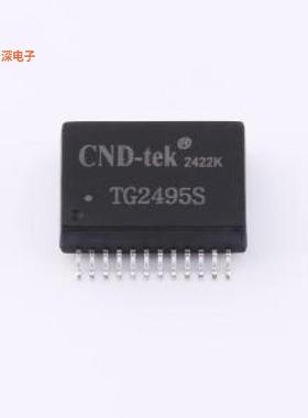 TG2495S |原装SMD-24P,17.6x12.3mm网口变压器