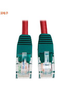 N010-010-RD|圆形线缆CABLE MOD 8P8C PLUG TO PLUG 10