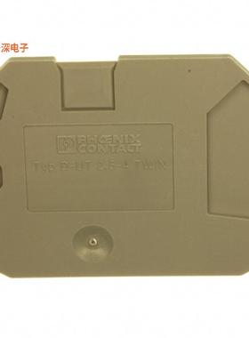 3047141 |原装全新CONN TERM BLK END PLATE RAIL GRY