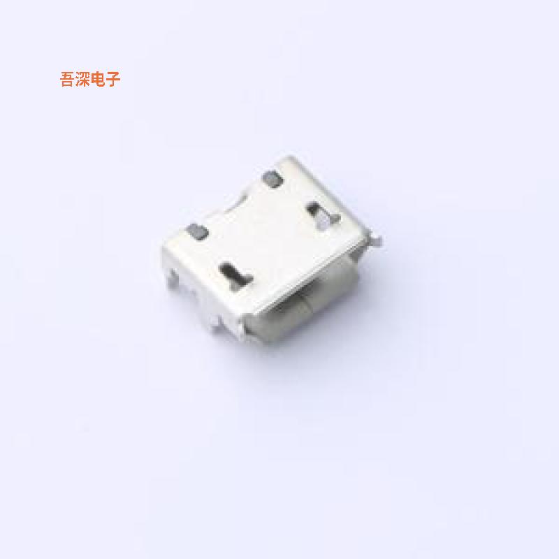 MICRO DNJ JB |大牛角有柱 卷边 滚镀USBSMD