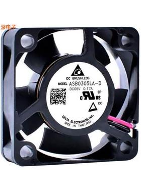 ASB0305HA-DF00 |5VDCFAN AXIAL 30X10MM 5VDC WIRE