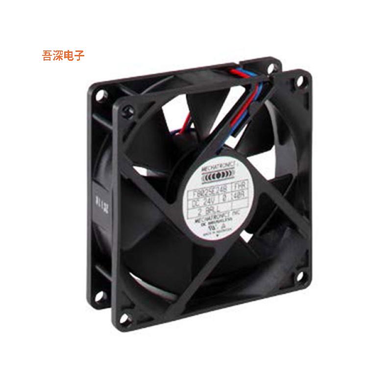 F8025H24B-FSR-L2 |24VDCFAN AXIAL 80X25MM 24VDC WIRE