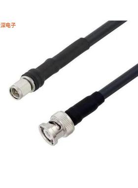 RG223-BM-SM(QTY:6 INCH) |原装全新COAX CABLE BNC TO SMA 6