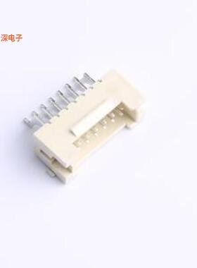 M2026RS-2X07P |带扣 镀锡自然色 卷装线对板针座SMD,P=2mm