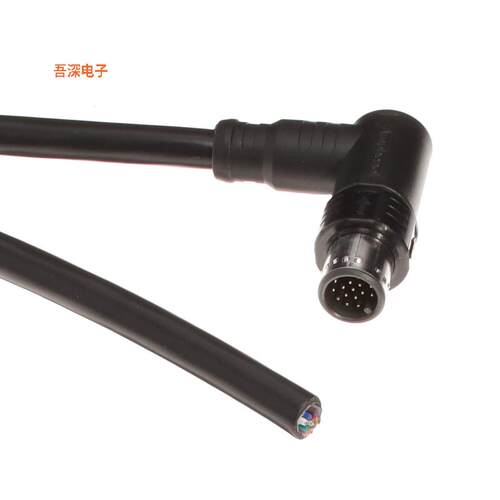 M12A-17BMMM-PR8D01 |原装全新CBL 17POS RCPT RA TO WIRE 3.28'