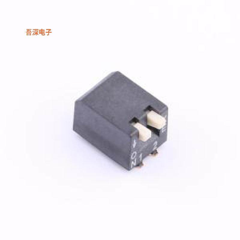 HX 2.54-2P TPCB |立贴侧拨拨码SMD-4P,6.48x11mm