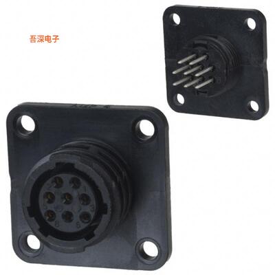 1-208657-0 |原装全新CONN RCPT FMALE 8POS GOLD SOLDER