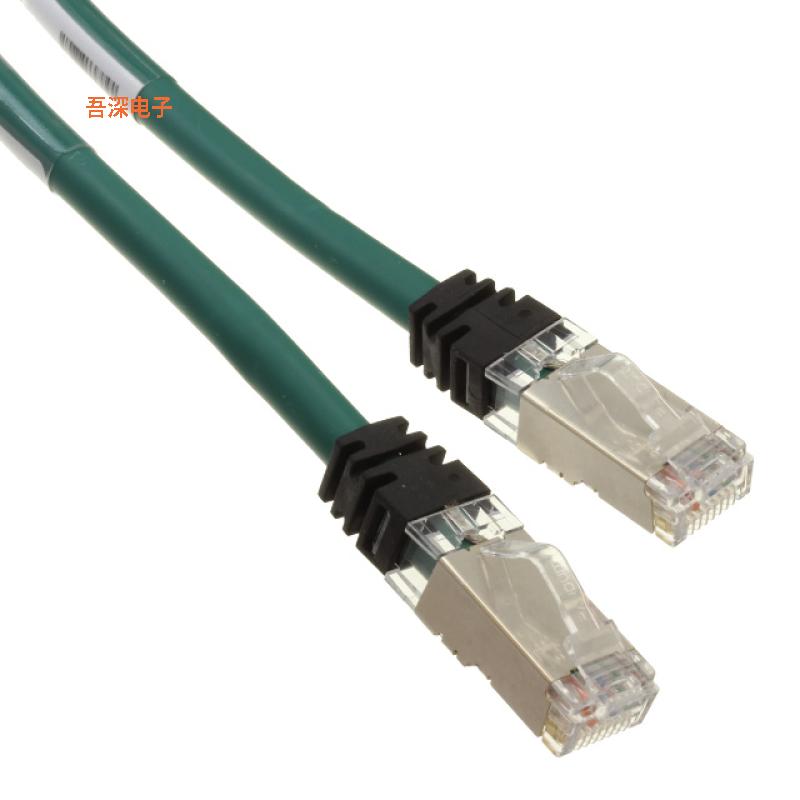 STP6X43MGR |圆形线缆CABLE MOD 8P8C PLUG-PLUG 141.08'