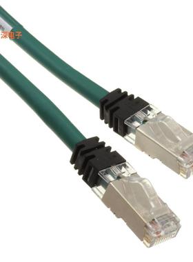STP6X9MGRF2 |圆形线缆CABLE MOD 8P8C PLUG-PLUG 29.53'