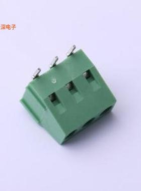 DB128R-5.08-3P-GN-S |原装弯插,P=5.08mm螺钉式接线