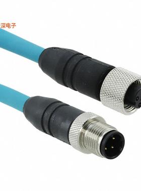 DR04AR117 TL401 |插座CIRC CBL 4POS RCPT TO PLUG 65.6'