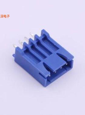 25000-04AA-T5P-Q0 |加高封胶型线对板针座插件,P=2.5mm