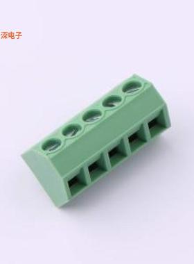 DB127S-5.0-5P-GN-S |原装插件,P=5mm螺钉式接线