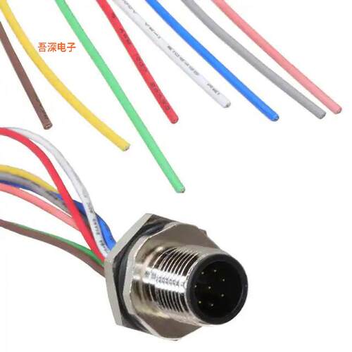 MPM12A08I12BR03 |插座CIRC CBL 8POS RCPT TO WIRE 1'