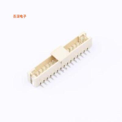 ZX-PH2.0-15PLT |线对板针座1x15P 间距:2mm 立贴 系列:PH