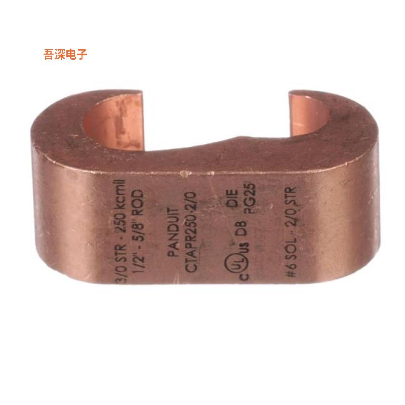 CTAPR250-250-L |原装全新C-STYLE CU COMP CONN, 3/0 AWG ST