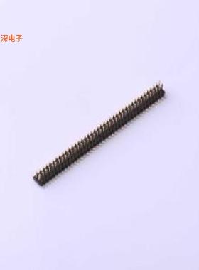 X1321WVS-2x39J-C40D53 |排针上针4.0,PB0.1mm,6T料,Au足1u