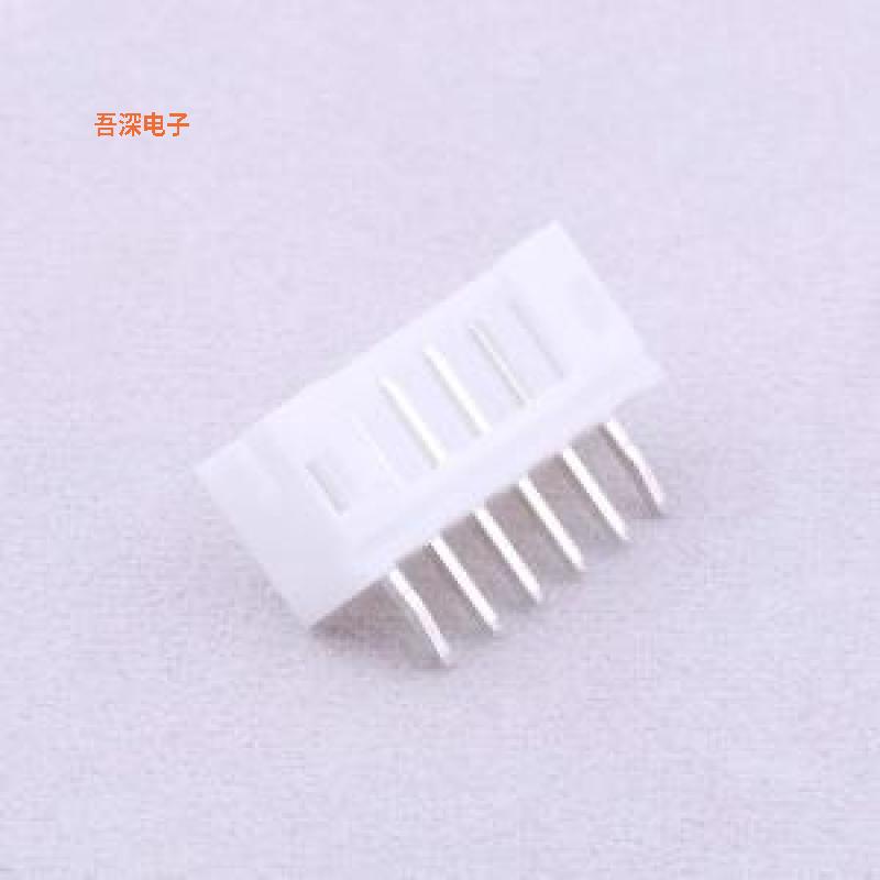 A2001WV-06P2 |原装插件,P=2mm线对板针座