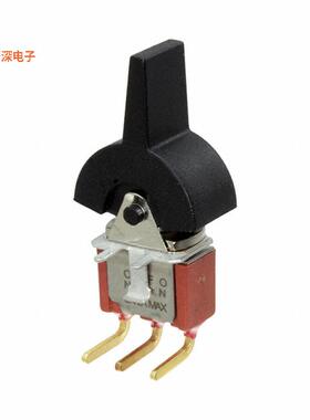 7103J2ABE2 |通孔，直角SWITCH ROCKER SPDT 0.4VA 20V