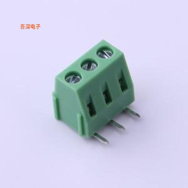 KF128R-5.08-3P |螺钉式接线可拼接 铜 环保