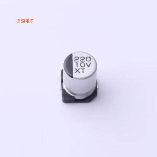 XT1A221M0607|原装SMD,D6.3xL7.7mm贴片型铝电