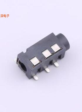 HC-PJ-320D|音频(耳机)耳机座 PJ-320D 贴片黑色编