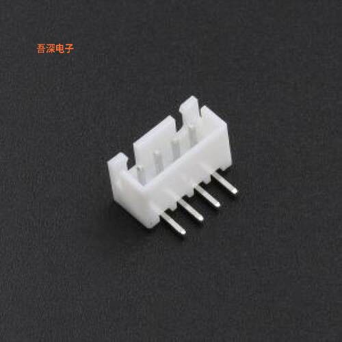 XD-XH-4AW-G |配套 XD-XH-4Y线对板针座弯插,P=2.5mm