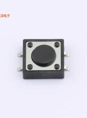 TD-1212SR-4.3H-250|轻触12*12*4.3mm 立贴 轻