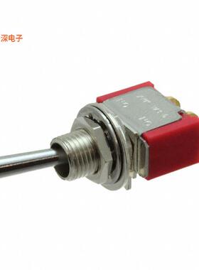 34ASP11B1M6RT |面板安装，直角SWITCH TOGGLE SPDT 0.4VA 20V