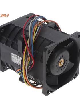 06076EA-12S-E6-0C|12VDC60X60X76MM, 12VDC, 18,200/16,70