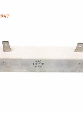 MCRL01002R500JHB00 |2.5 OhmsMETAL CASE 100W, 2.5 OHMS