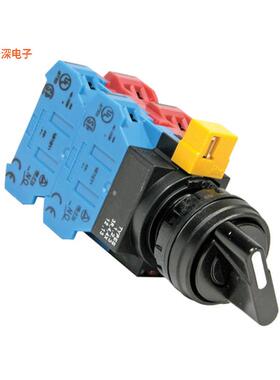 HW1S-3TF20 |标准SWITCH SELECT 3POS DPST 10A 110V