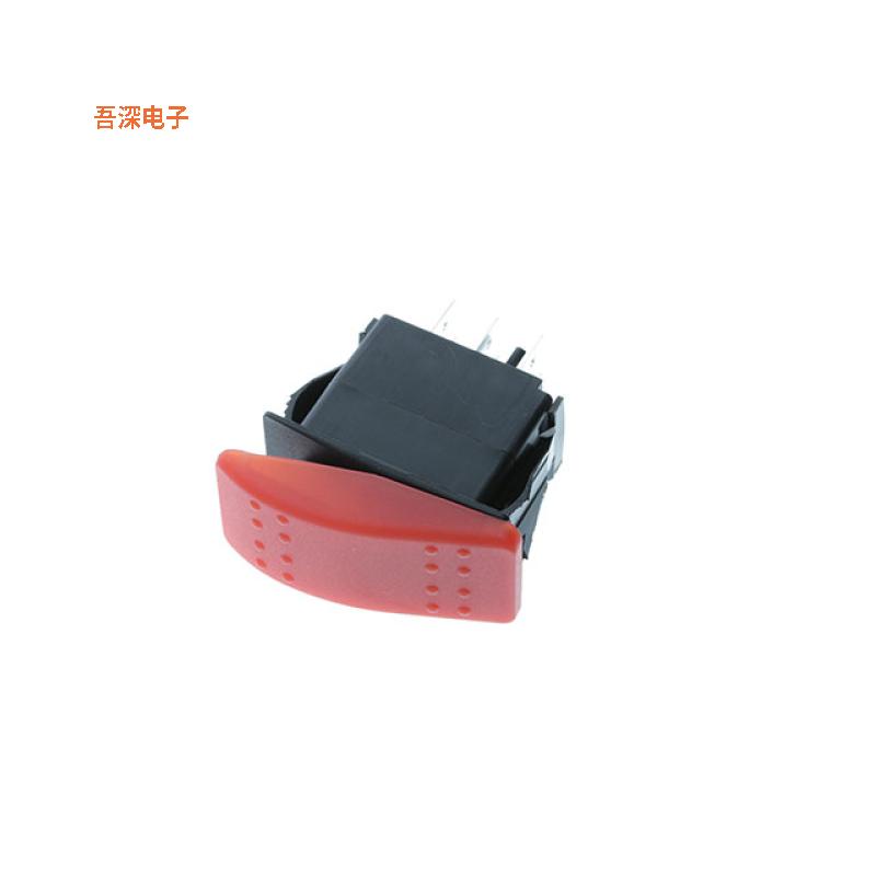 SRD1-2D-DC-1-RNN |原装全新SWITCH ROCKER DPDT 21A 125V