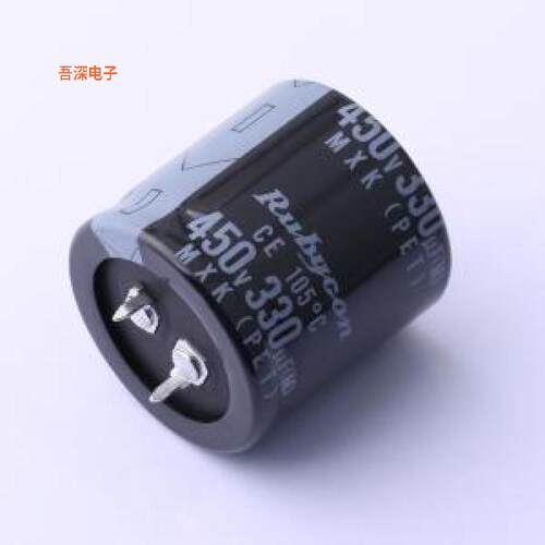 450MXK330MEFCSN30X30 |原装插件,D30xL30mm牛角型电解电容