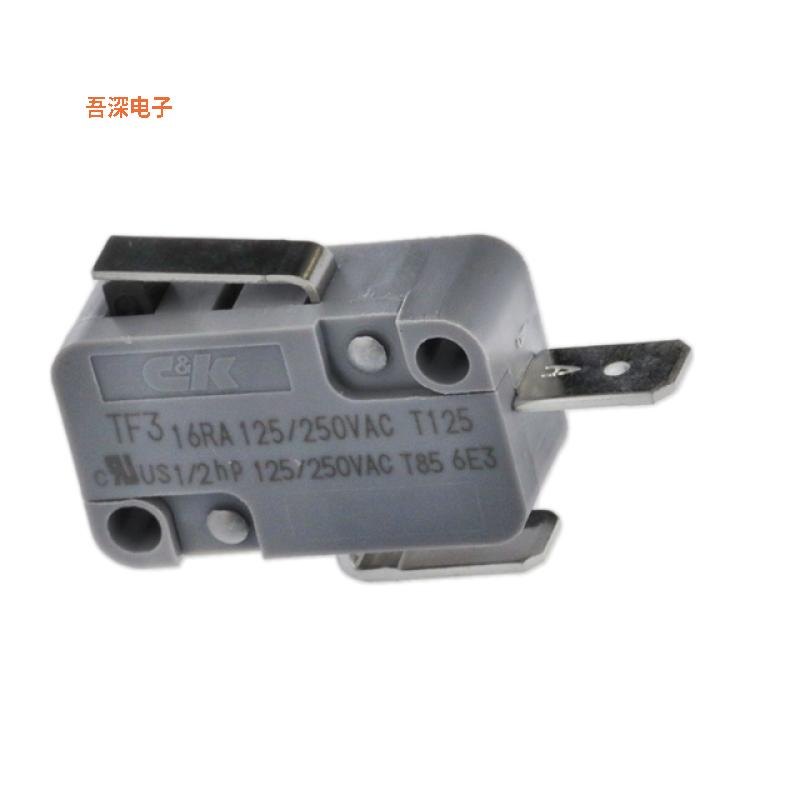 TF316CFT104AY |SPST-NOSWITCH SNAP ACT SPST-NO 16A 125V
