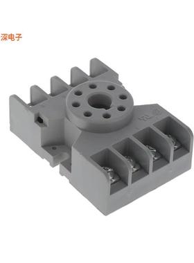 27E122 |原装全新RELAY SOCKET 8 POS CHASSIS MOUNT