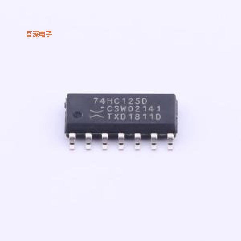 74HC125D,653 |原装SOIC-14IC BUFFER NON-INVERTING 6V 14-SO
