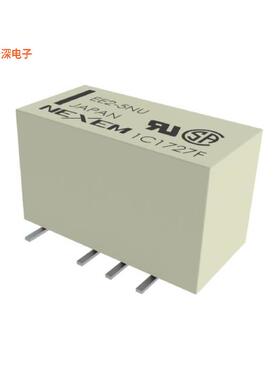 EE2-3SNUH |表面贴装型RELAY GENERAL PURPOSE DPDT 2A 3V