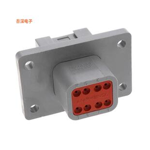 AT04-08PA-L012 |原装全新CONN RCPT HSG 8POS FLANGE MNT