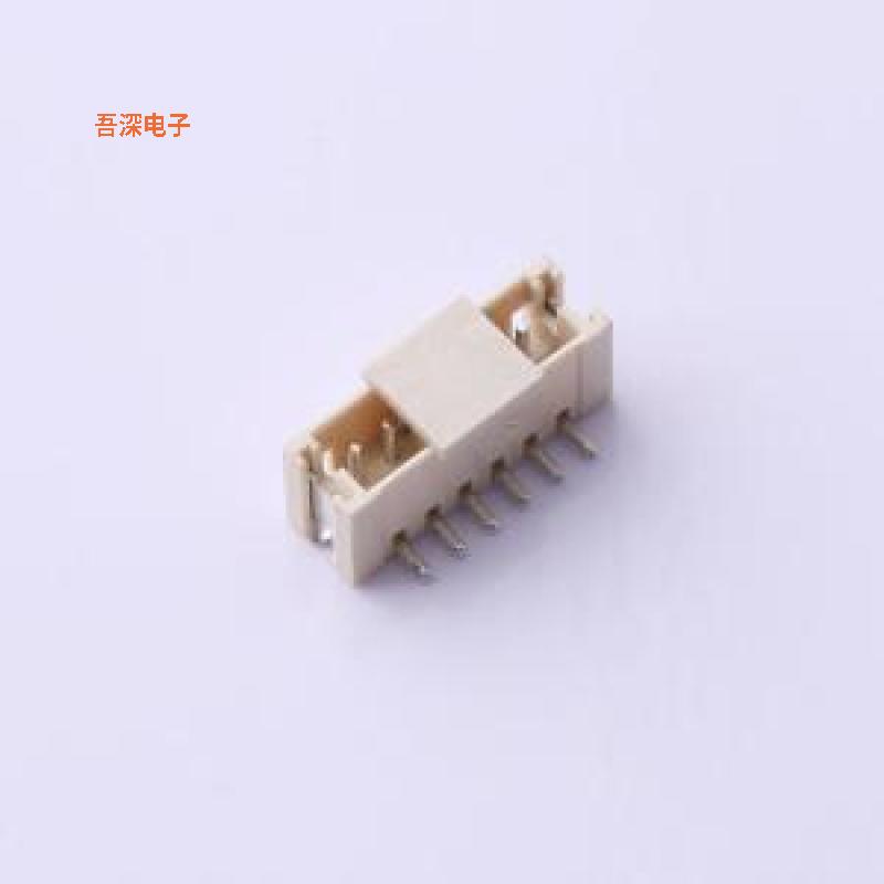 WAFER-ZH1.5-6PLB |加盖线对板针座SMD,P=1.5mm