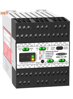 MMD-TA-12B |DIN 轨道SAFETY RELAY MUTING MODULE