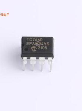 TC7660EPA |原装PDIP-8IC REG CHARG PUMP INV 20MA 8PDIP