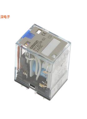 MY4ZIN-D2 DC24 (S) |可插RELAY GEN PURPOSE 4PDT 3A 24V