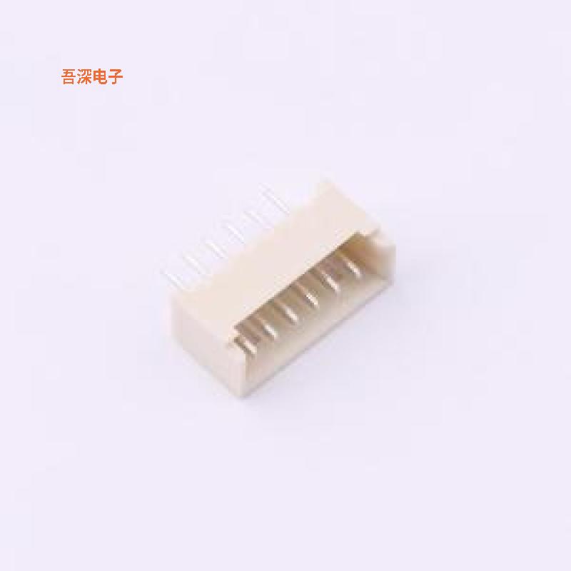A125F1L1-2W6P41 |MX1.25 1x6P 直插线对板针座插件,P=1.25mm