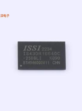 IS43DR16640C-25DBLI-TR |原装TWBGA-84(8x12.5)DDR SDRAM
