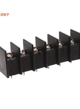 T38112-06-0|隔板接线座CONN BARRIER STRIP 6CIRC 0.375